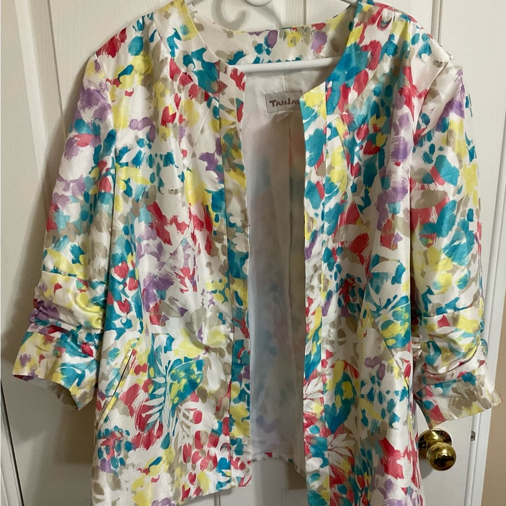 TanJay Colorful Floral Jacket